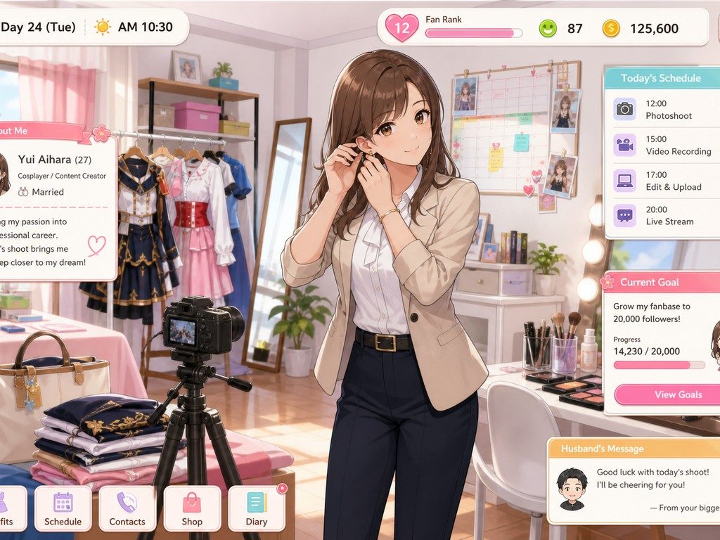 29岁的人妻想成为职业coser是否搞错了什么 任务推进 画面 2